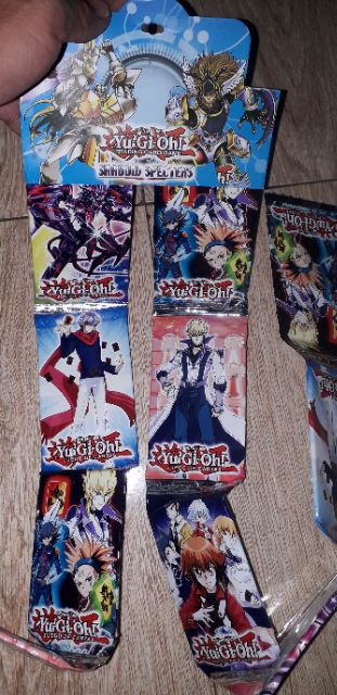 Sét 96 thẻ bài Yugi_oh shadow tiếng Anh bằng giấy bìa cứng đẹp óng ánh