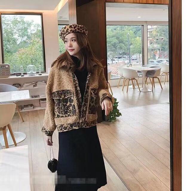 Áo khoác lông hổ báo -kèm ảnh thật ( oder 3-5h quảng châu ) | BigBuy360 - bigbuy360.vn