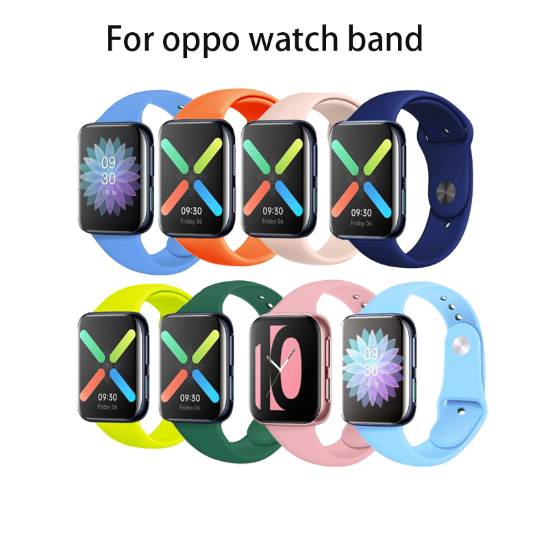 Dây đeo đồng hồ bằng silicon mềm cho đồng hồ Oppo corea