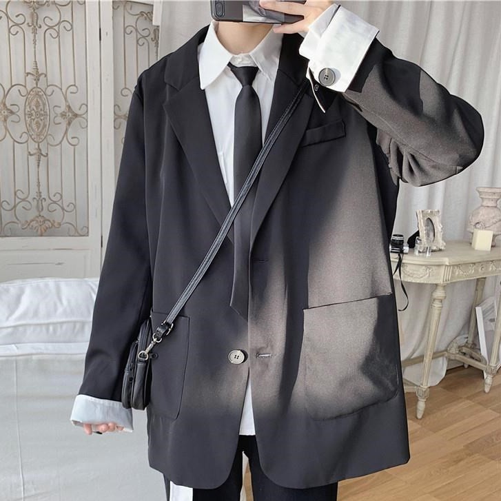 Áo khoác vest phong cách Hàn Quốc thiết kế sang trọng cho nam và nữ fashion bigsize blazer áo unisex coat