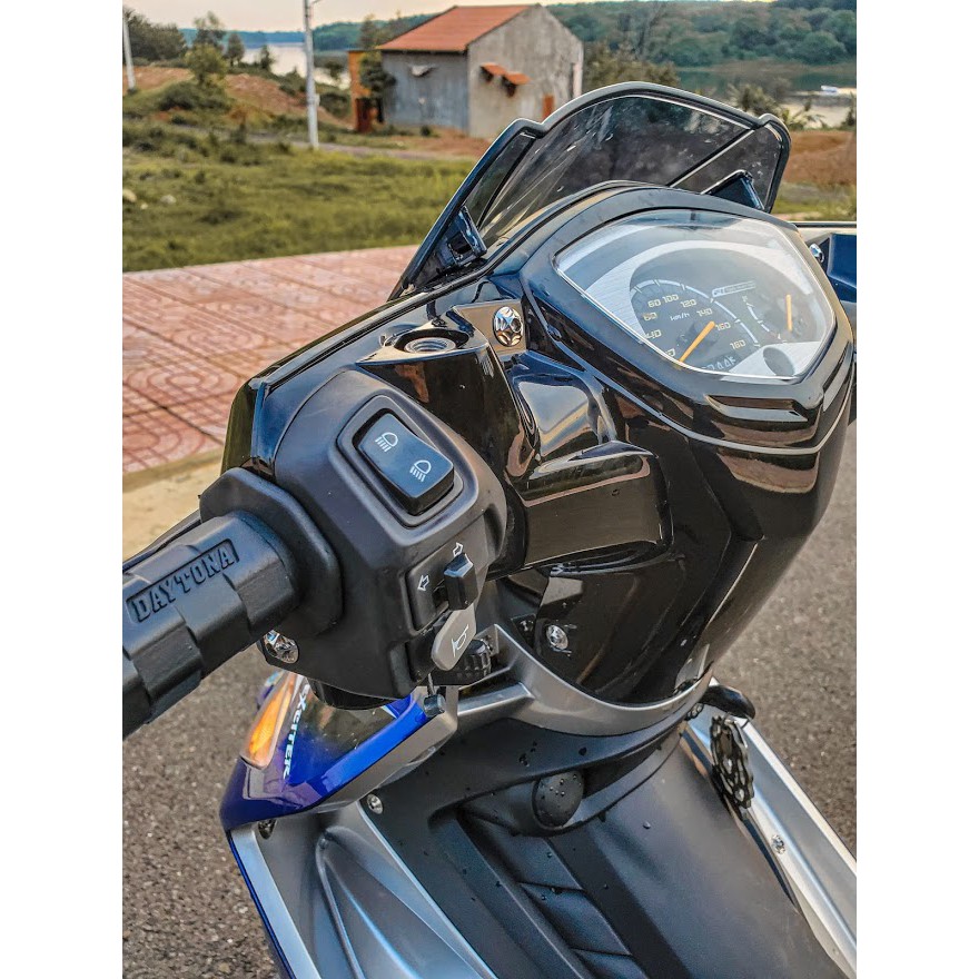 Cùm NVX mod giắc full chức năng lắp như zin cho ex2010, ex135 5s chính hãng yamaha