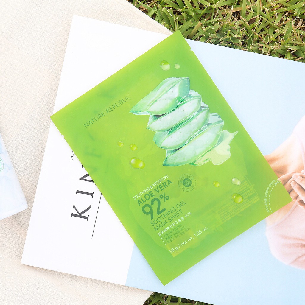 Soothing & Moisture Aloe Vera 92% Soothing Mask Sheet