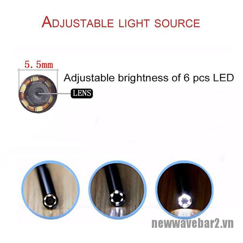 (Hàng Mới) Bộ 2 Dụng Cụ Lấy Ráy Tai Với Camera Mini