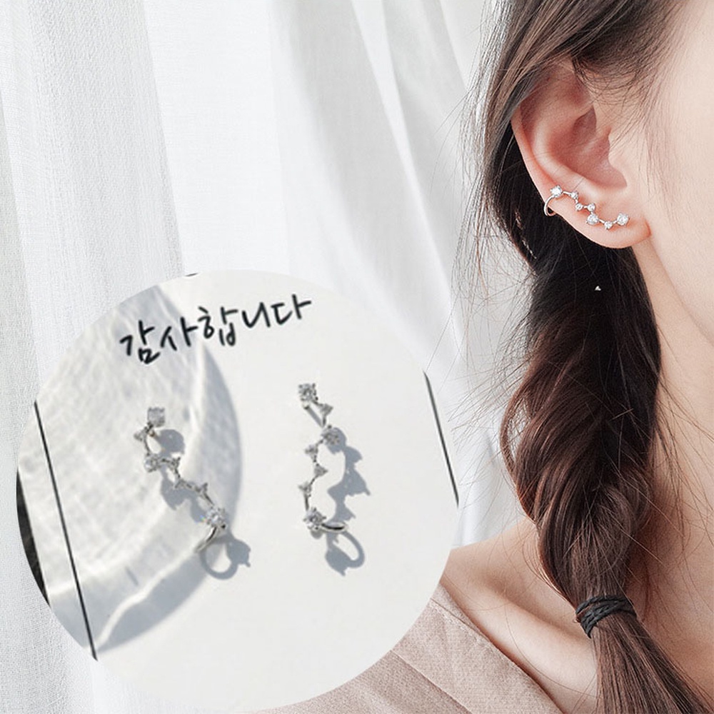 Khuyên Tai Ngôi Sao Đơn Giản Cá Tính Phong Cách Hàn Quốc Hàng Mới