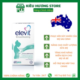 Elevit sau sinh và cho con bú 60 viên của úc - elevit breastfeeding