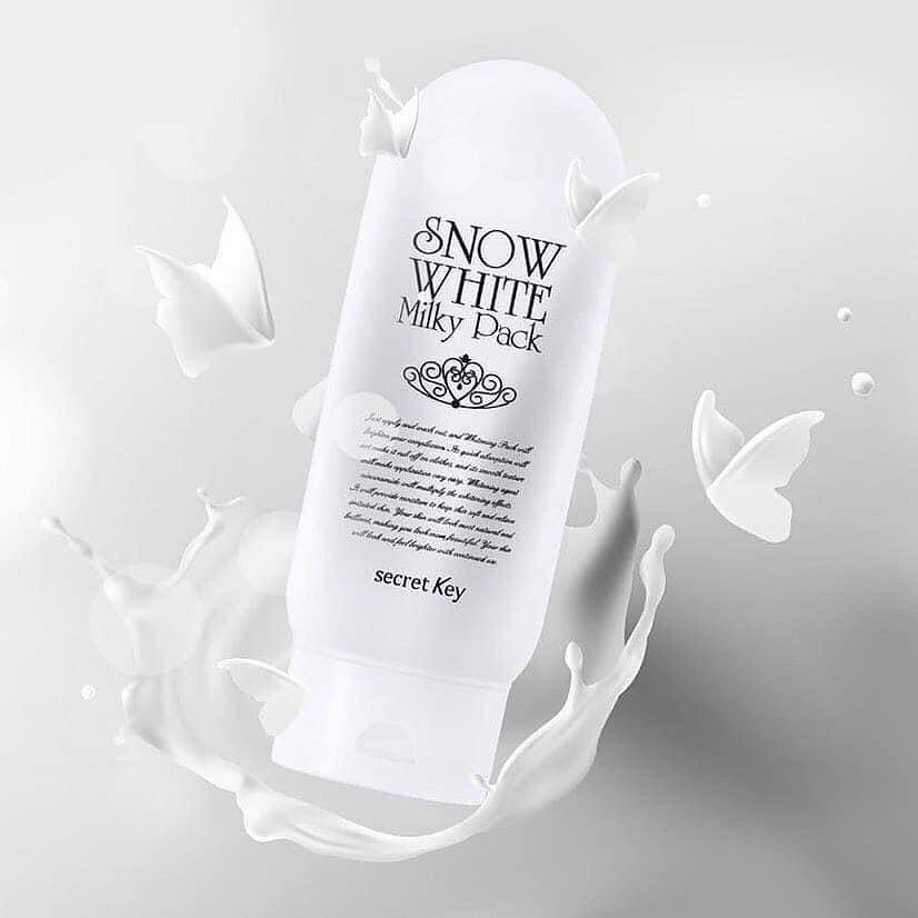 Kem Dưỡng Trắng Toàn Thân Secret Key Snow White Milky Pack (200ml)