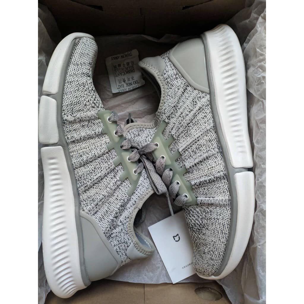 (CÓ SẴN) Giày thể thao thông minh Xiaomi Mijia - Phản quang - Hình chụp thật từ shop - Gắn được chip Amafit 2.0