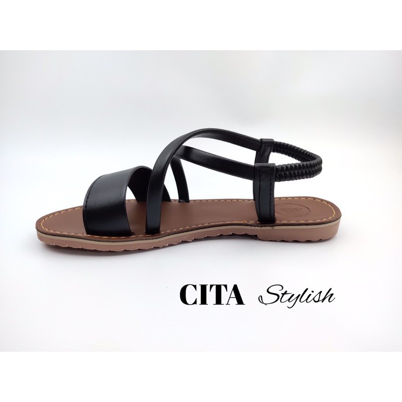 Sandal nữ đế bệt Sandal đế bằng 💖 FREESHIP 💖 Sandal nữ đi học CITA STYLISH êm nhẹ mã CITA.16