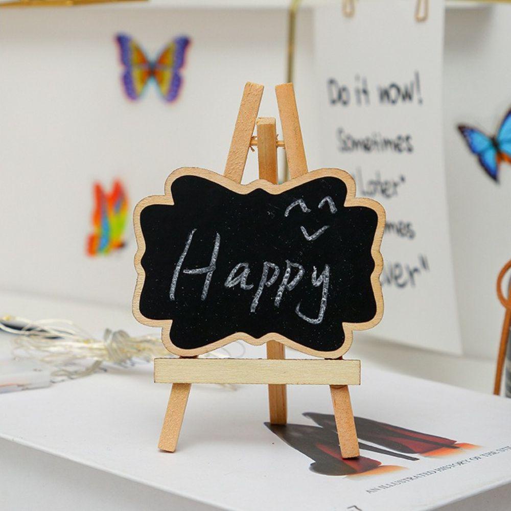Bảng Đen Viết Phấn Có Giá Đỡ Trưng Bày Để Bàn