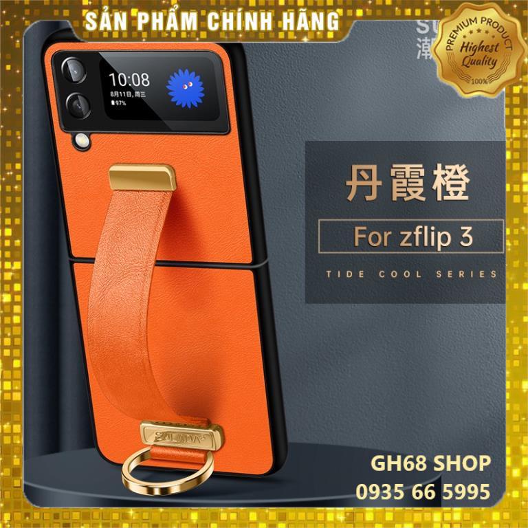 Ốp Lưng Kèm Đai Chính hãng Sulada Siêu Xịn cho Samsung Galaxy Z Flip3 / Fold 2 / Fold 3