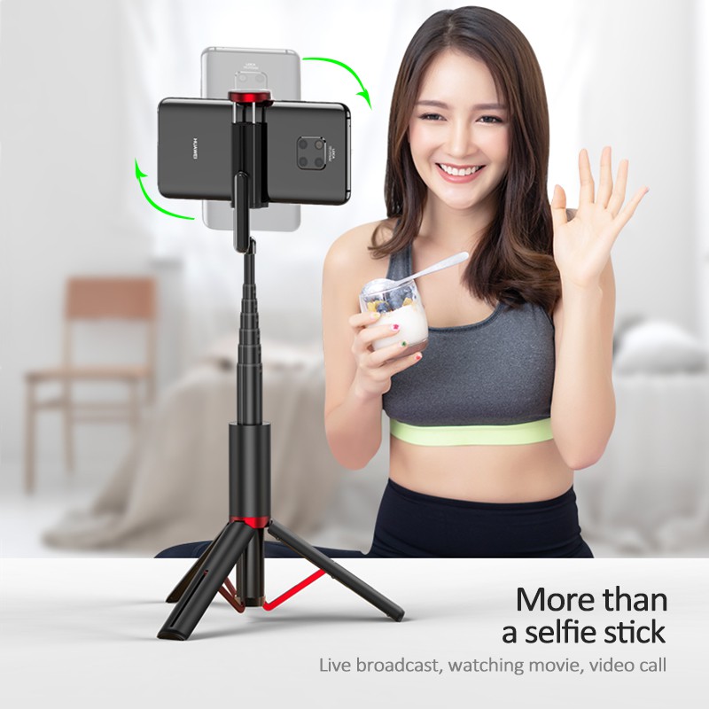 Gậy Chụp Ảnh Selfie Meiying 202 Xoay Được Kết Nối Bluetooth Cho Ios Android | BigBuy360 - bigbuy360.vn