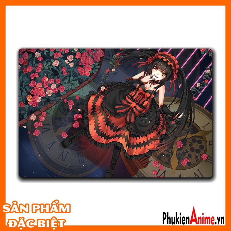 Shop Anime HCM - Lót chuột cao su 40x60 in hình Anime Date A Live - Kurumi