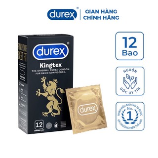 Bao cao su Durex Kingtex