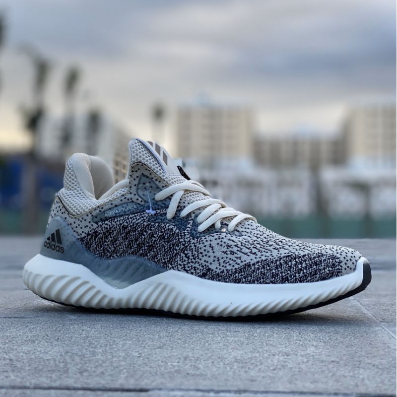 [Hình thật, fullbox] Giầy thể thao alphabounce nam xám kem