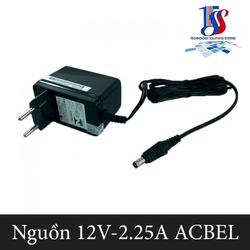 Adapeter 12V-2.25A jack tròn chuyên đầu ghi camera (bh 12 tháng)