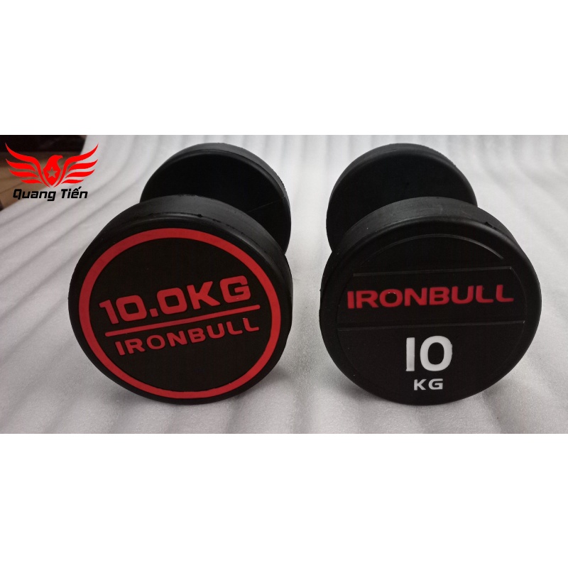 Tạ tay thép bọc cao su IronBull IR04 nhập khẩu 5kg ( giá 1 quả )