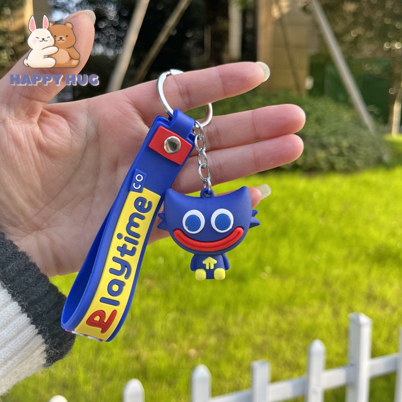 Móc khóa Huggy Wuggy nhân vật trong game Poppy Playtime - Happy Hug