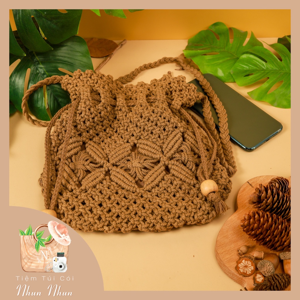 Túi Len Sợi Đan