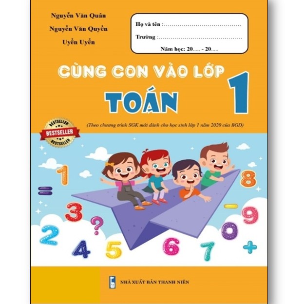 Sách - Cùng Con Vào Lớp 1 Môn Toán (1 cuốn)