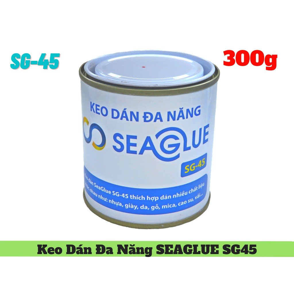 Keo Dán Đa Năng SeaGlue SG-45 Trong Suốt, Chịu Nước, Dính Chắc Loãng Hơn SG95 1 Chút