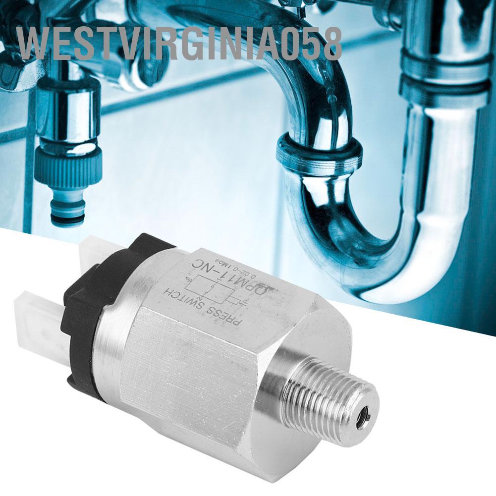 Hàng Hot Công tắc áp suất không khí có thể điều chỉnh NC QPM11-NC G1 / 8in AC220V 48VAC / DC 0.02 ~ 0.1Mpa Hàng giao ngayWestvirginia058