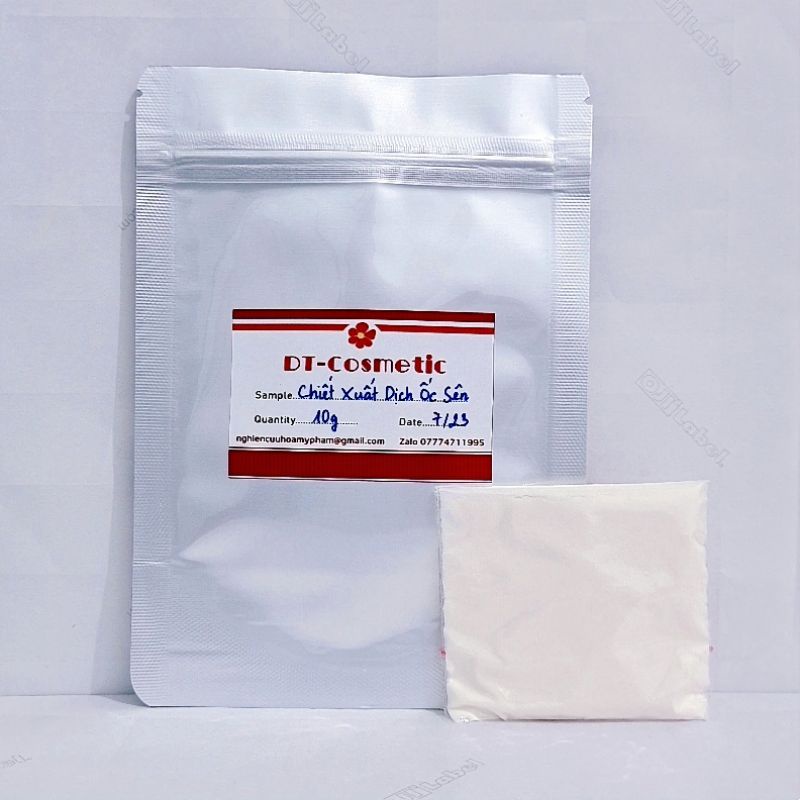 Chiết Xuất Dịch Ốc Sên (Snail Slime) - Nguyên Liệu Mỹ Phẩm