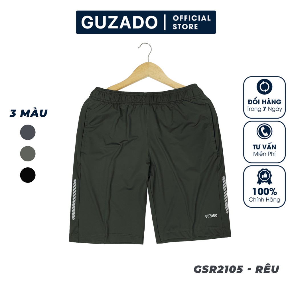 Quần Đũi Nam GUZADO Chất Thun Lạnh Cao Cấp, Không Nhăn Nhàu, Siêu Đẹp,Mềm,Mịn, Thoải Mái Vận Động GSR05 | BigBuy360 - bigbuy360.vn