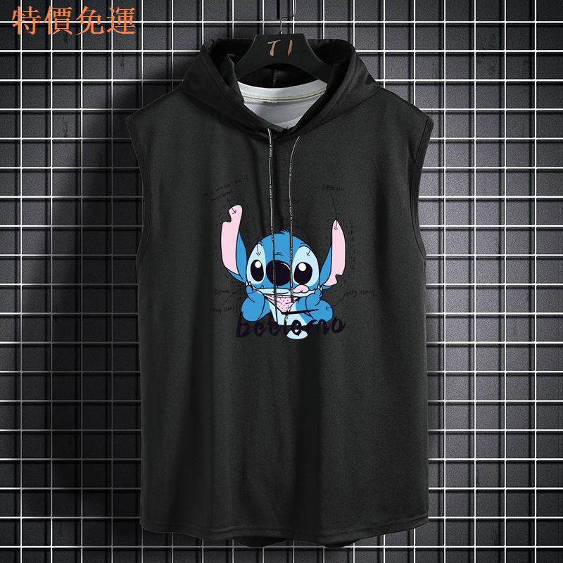 Áo Hoodie Sát Nách Dáng Rộng In Họa Tiết Kiểu Trung Hoa Thời Trang Mùa Hè Cho Nam