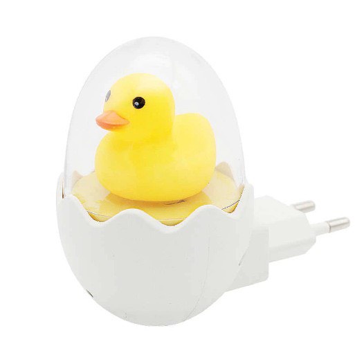 Đèn ngủ cảm ứng hình con vịt vàng dễ thương