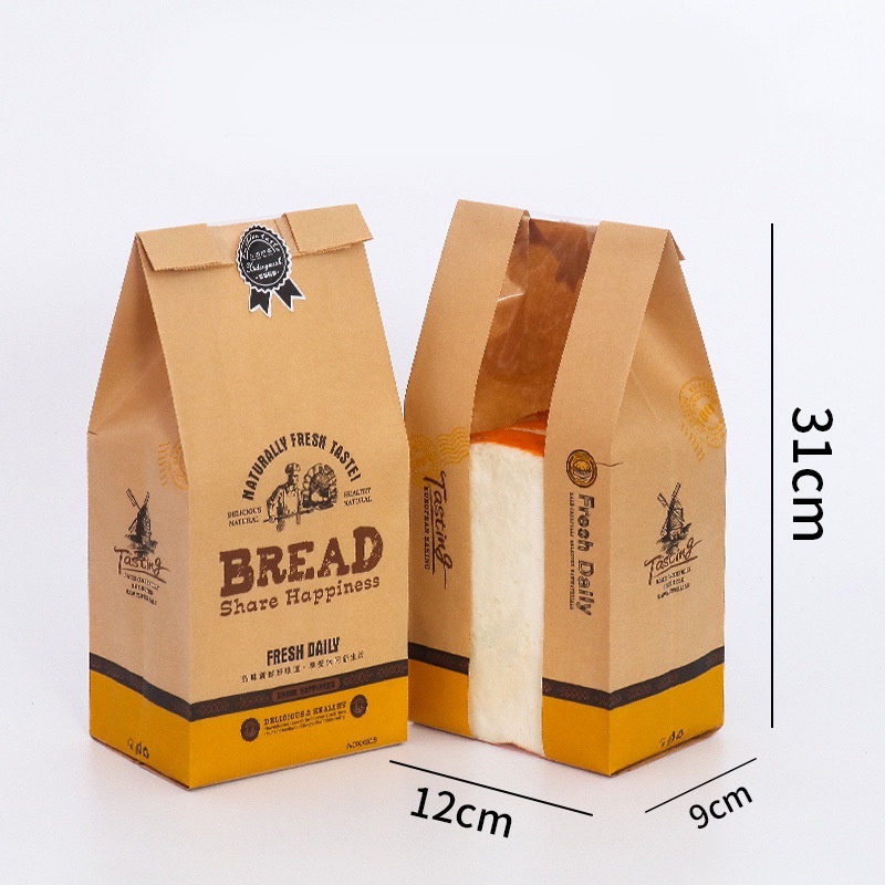 Túi Bánh Mì Hoa Cúc Dọc