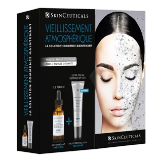 set skinceuticals ce ferulic kèm kem chống nắng