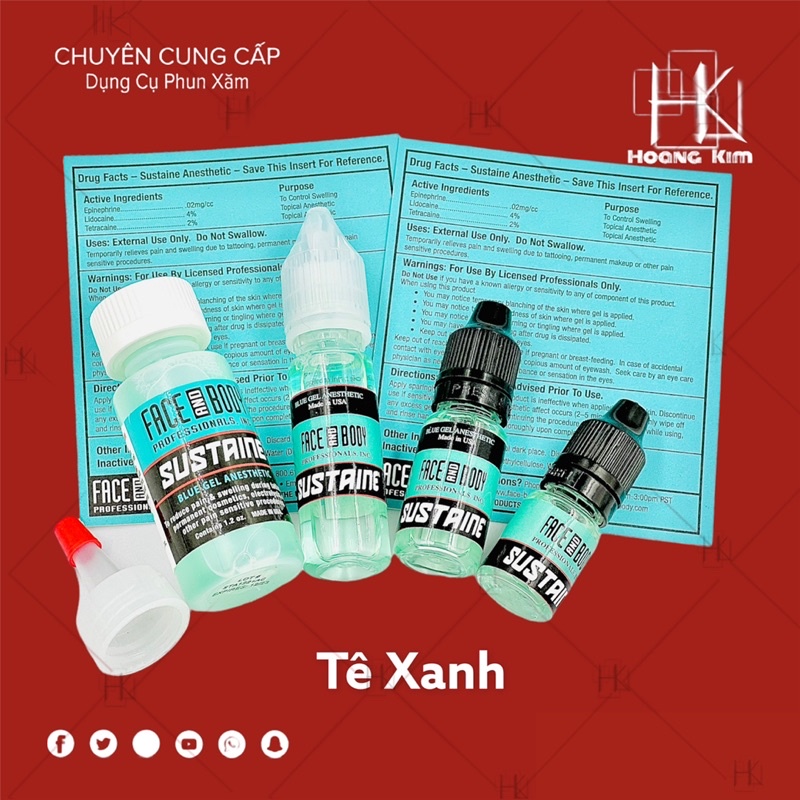 Dung dịch xanh Sustaine Mỹ