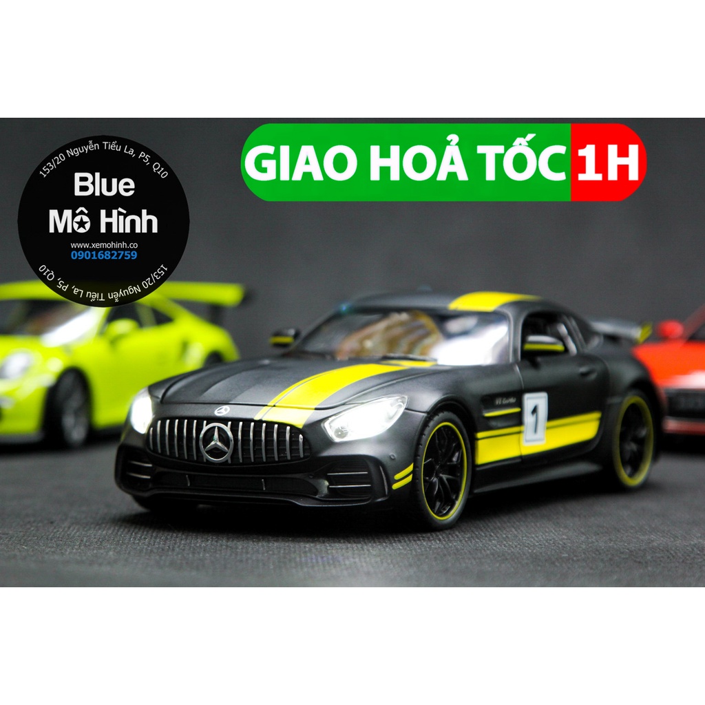Xe mô hình Mercedes AMG GTR 1:24