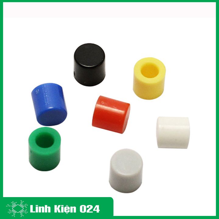 Vỏ nút nhấn A56 6x6mm 4 chân màu ngẫu nhiên