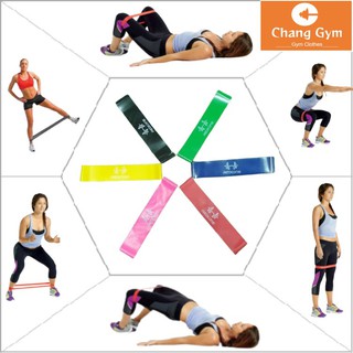 Bộ 6 dây kháng lực miniband REDCORE. Bộ 6 dây kháng lực hỗ trợ tập chân, mông, carido. Lực kéo từ 3-50lbs.