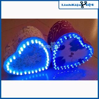 Mica Trái Tim 32 Led/Led RGB