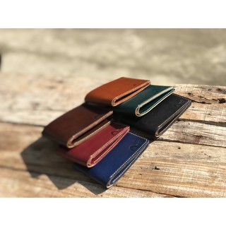 Ví Unisex mini nhuộm màu thủ công ANDI da Veg-tan handmade - Thiết kế sang trọng, đẳng cấp, tinh tế, tiện lợi