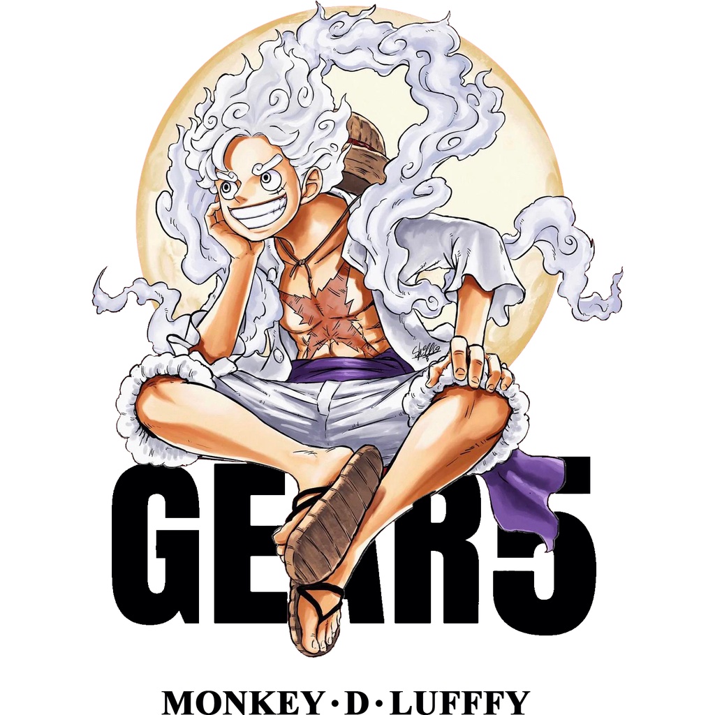 Áo thun One Piece in Luffy Gear trái ác quỷ NIKA Joy Boy cực ngầu OP33