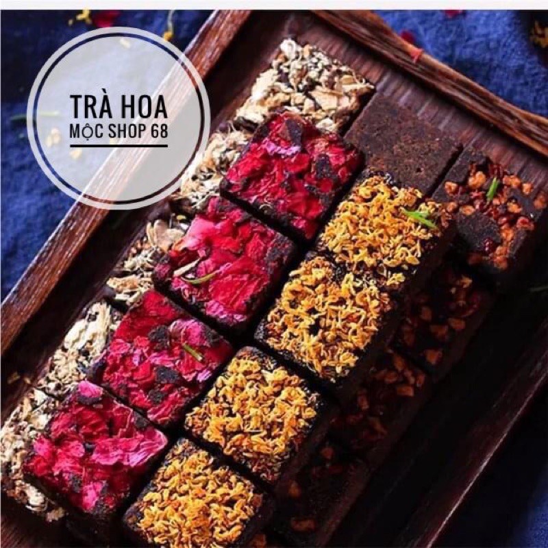 Trà hoa đường nâu Set 10 gói