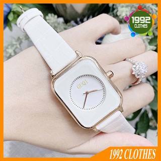 Đồng hồ thời trang nữ dây da cao cấp - Đồng hồ thời trang nữ GuQi dây da cực hot