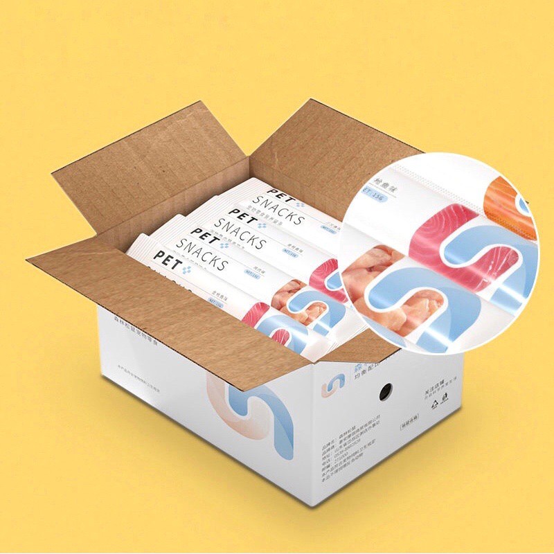 Súp thưởng cung cấp dinh dưỡng cho mèo PET SNACK 15gr