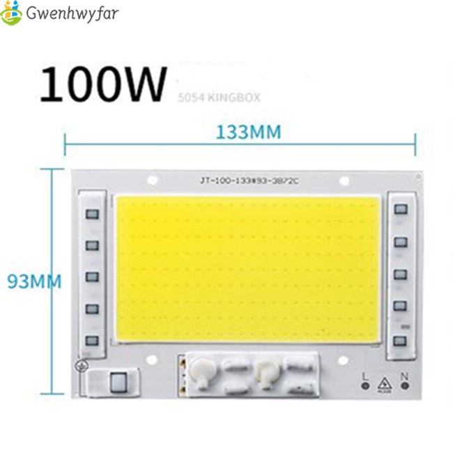 GWEN 100W/150W/200W 220V Driverless COB LED Lamp Bead for Outdoor Lighting