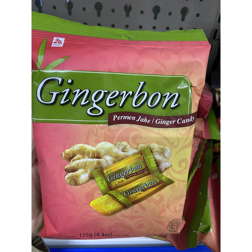 KẸO GỪNG DẺO GINGERBON GÓI 125G