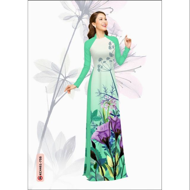 Vải áo dài bộ tằm thái