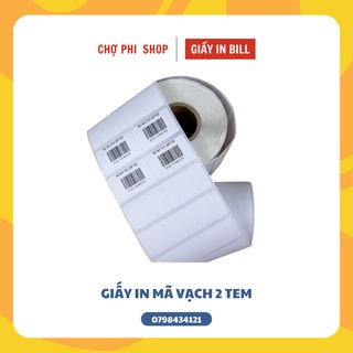Tem In Mã Vạch 35X22 Loại 2 Tem