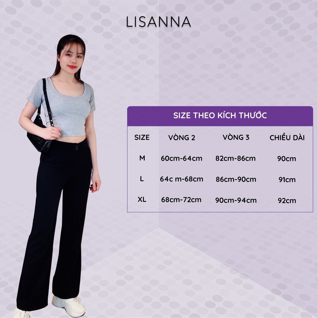 Quần tây loe ống rộng LISANNA | BigBuy360 - bigbuy360.vn