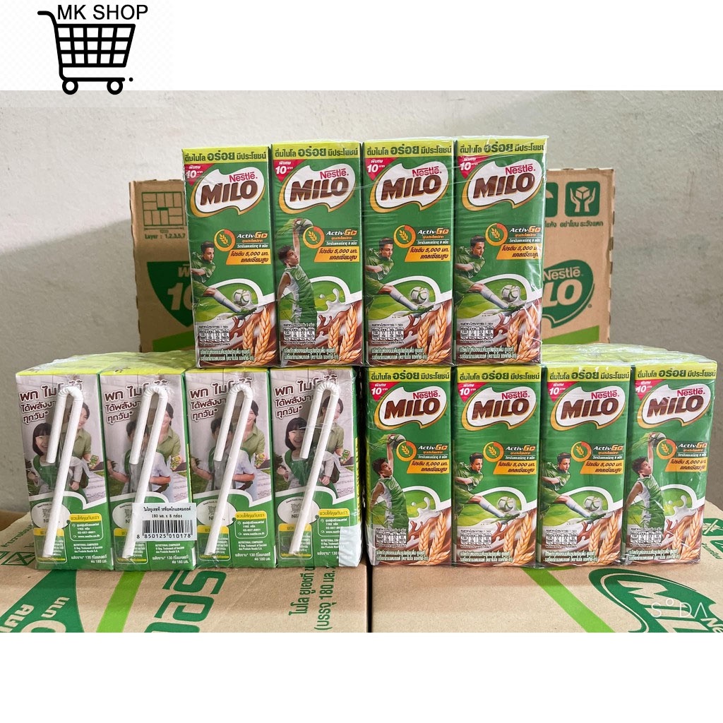Sữa Milo Thái Lan 180ml nước