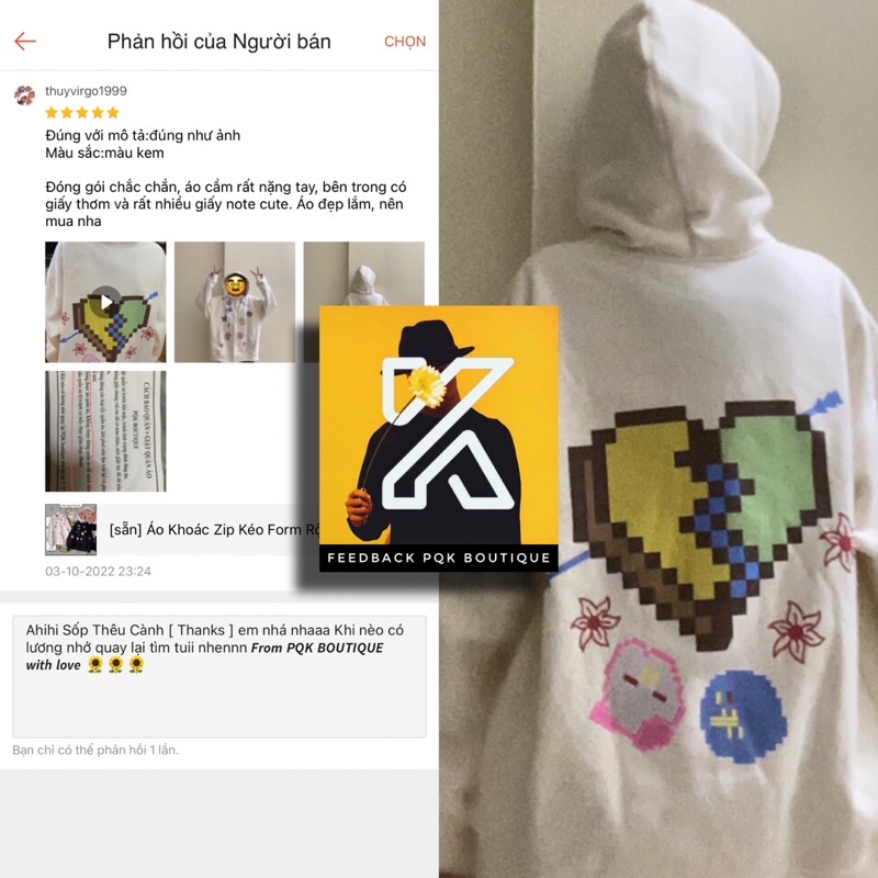 [chính hãng] Áo Khoác Zip Kéo Form Rộng ICON GAME CUTE - pqk boutique