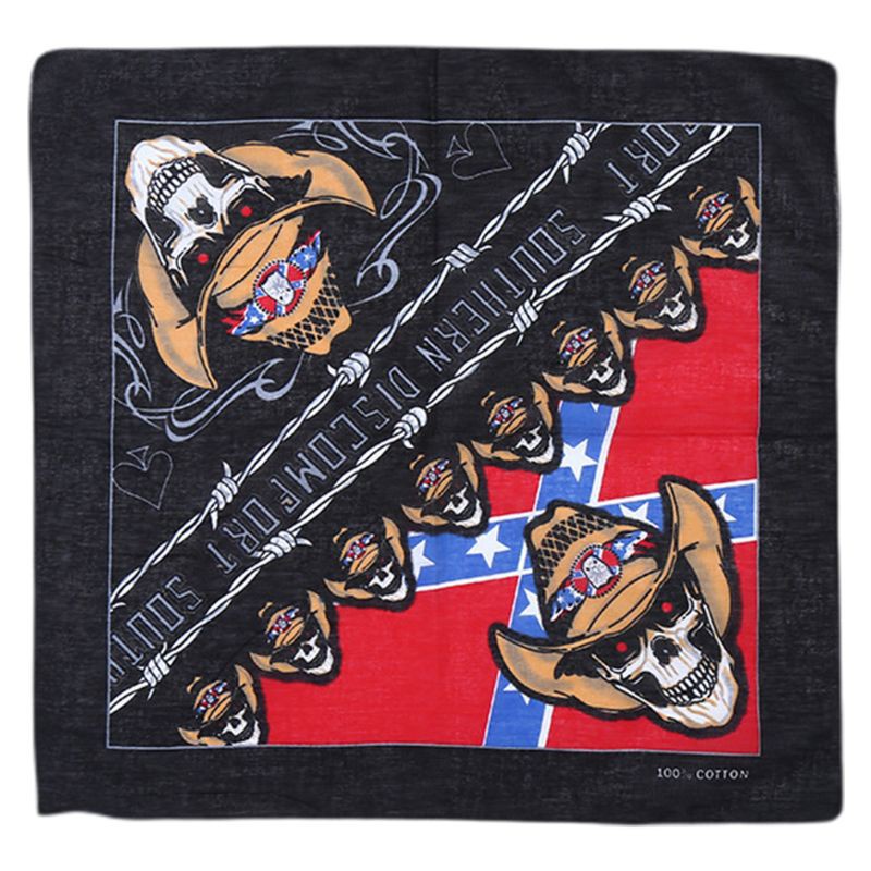 Khăn vuông 54x54cm in nhiều họa tiết cá tính