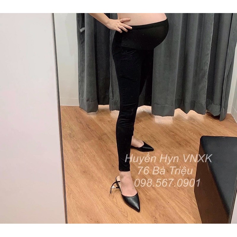 LEGGING BẦU DÀI CHỈNH BỤNG CÓ TÚI